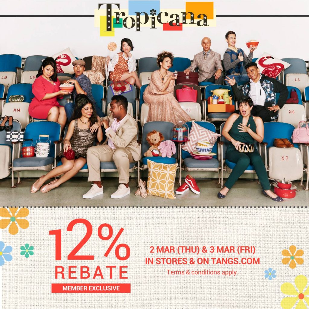 TANGS Singapore Member Exclusive 12% Rebate Promotion 2-3 Mar 2017 | Why Not Deals