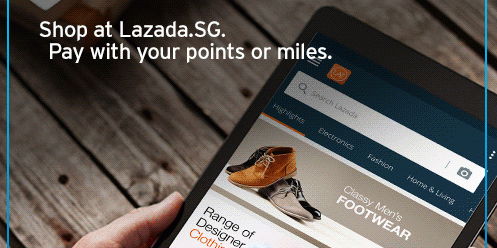 Citi Singapore Pay with Points or Miles when you shop at Lazada.SG Promotion ends 26 Jun 2017
