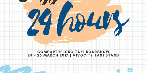ComfortDelGro Taxi Singapore VivoCity Taxi Stand Voucher & Promo Code Giveaway 24-26 Mar 2017