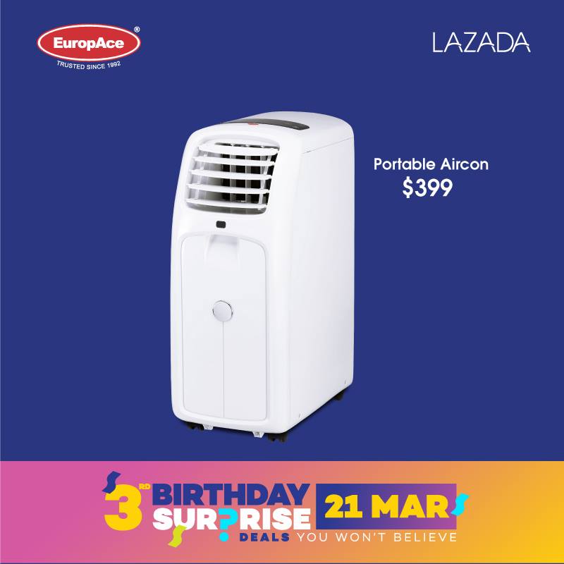 EuropAce Singapore Lazada's Birthday Sale Promotion ends 23 Mar 2017 | Why Not Deals 1