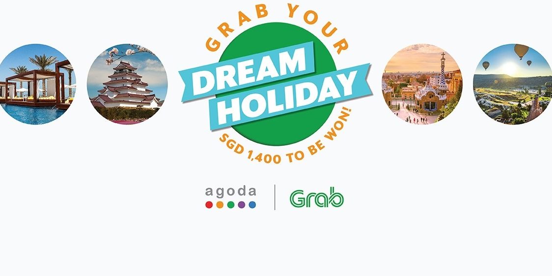 Grab Singapore 3 Agoda Hotel Vouchers Worth SGD $1,400 Giveaway Contest ends 31 Mar 2017