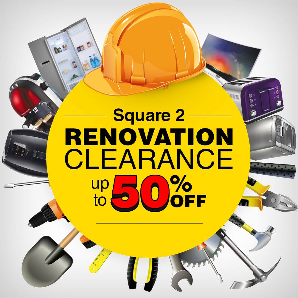 Harvey Norman Singapore Square2 Renovation Clearance Sale Up to 50% Off ends 12 Mar 2017 | Why Not Deals