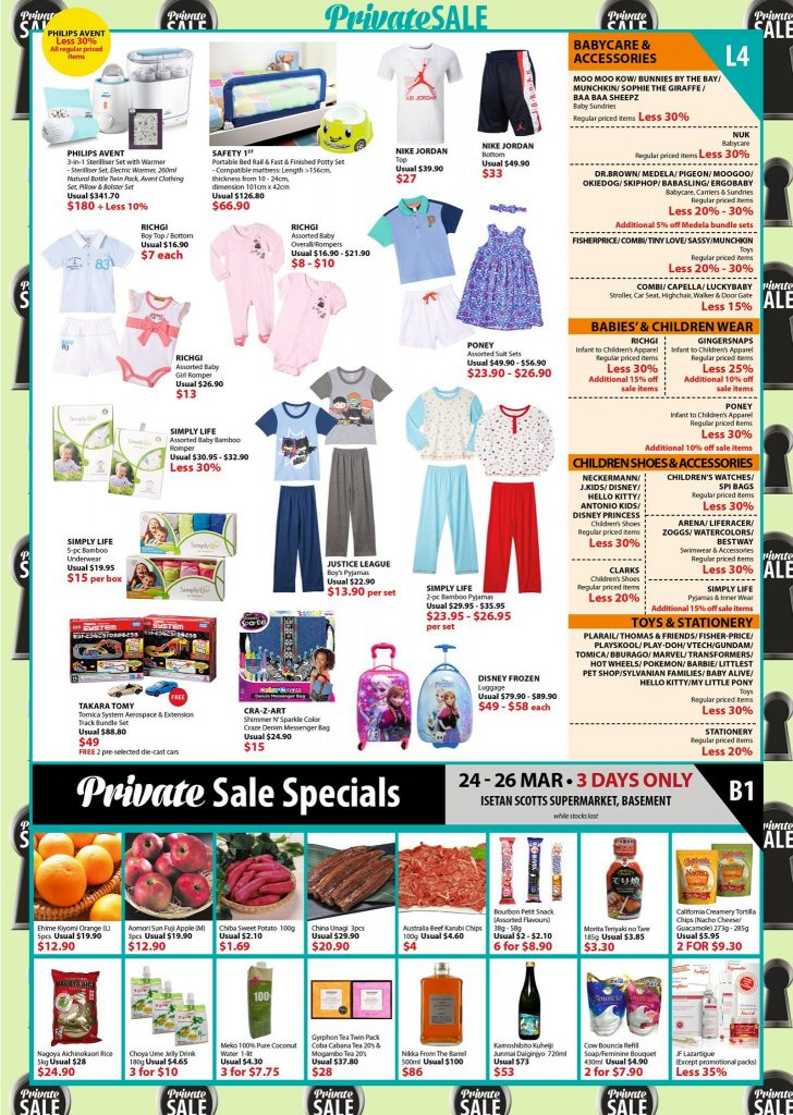 Isetan Private Sale Singapore at Isetan Scotts 3 Days Only Promotion 24-26 Mar 2017 | Why Not Deals 13