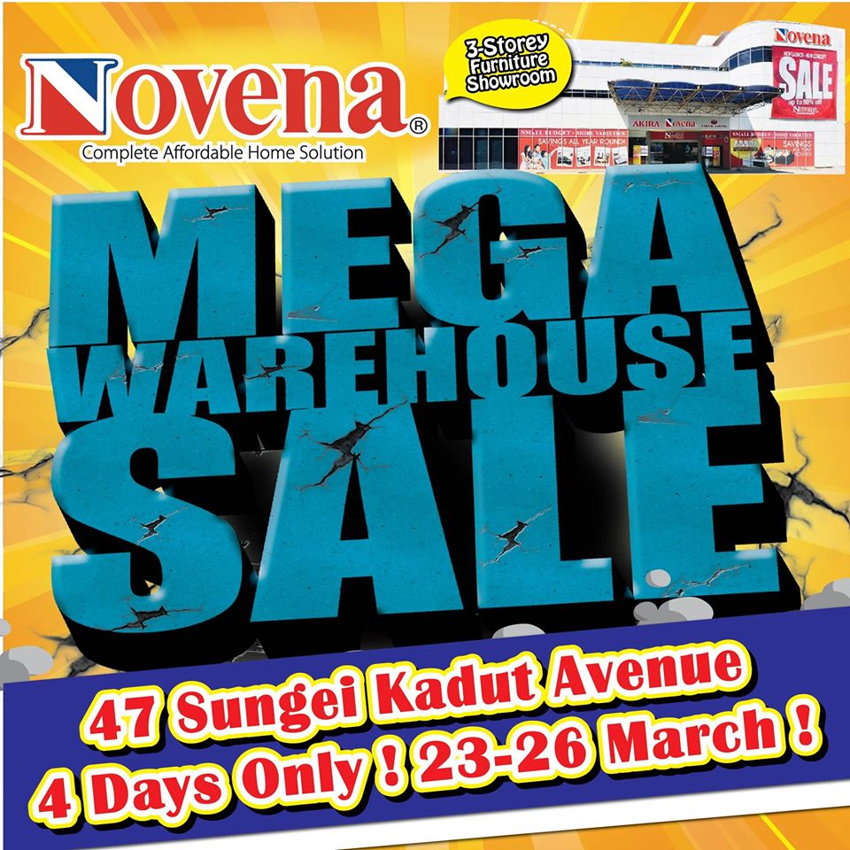 Novena Singapore Mega Warehouse Sale Up to 80% Off Promotion 23-26 Mar 2017 | Why Not Deals