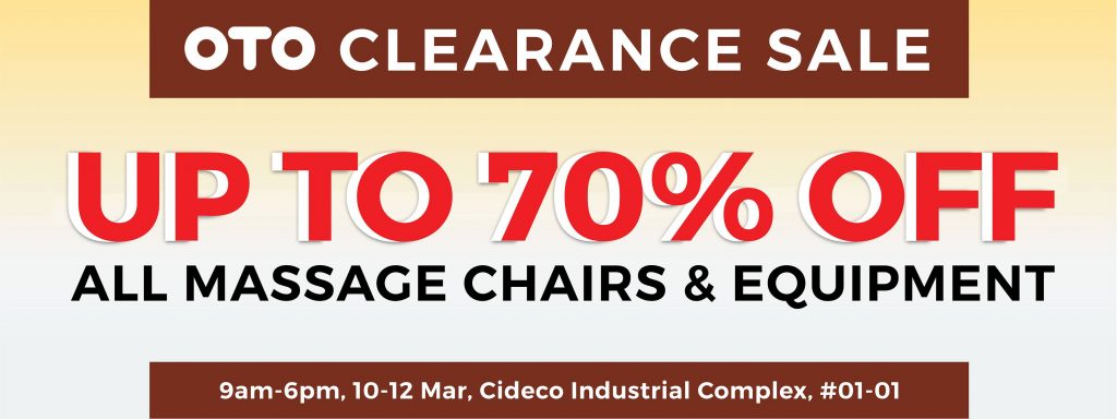 OTO Singapore Warehouse Sale Up to 70% Off Promotion 10-12 Mar 2017 | Why Not Deals
