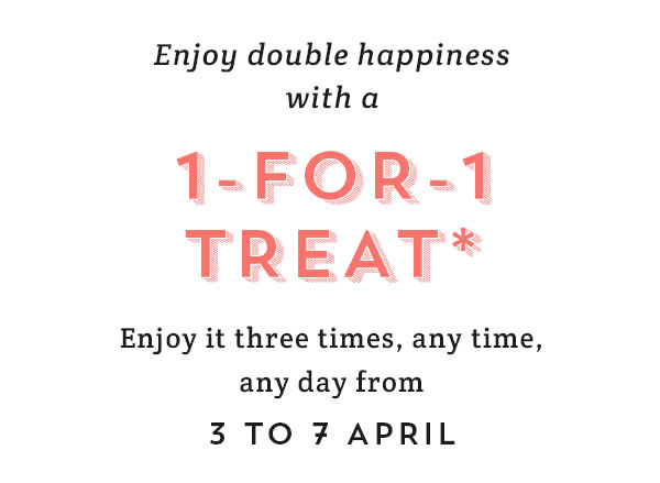 Starbucks Singapore 1-For-1 Promotion 3-7 Apr 2017 | Why Not Deals