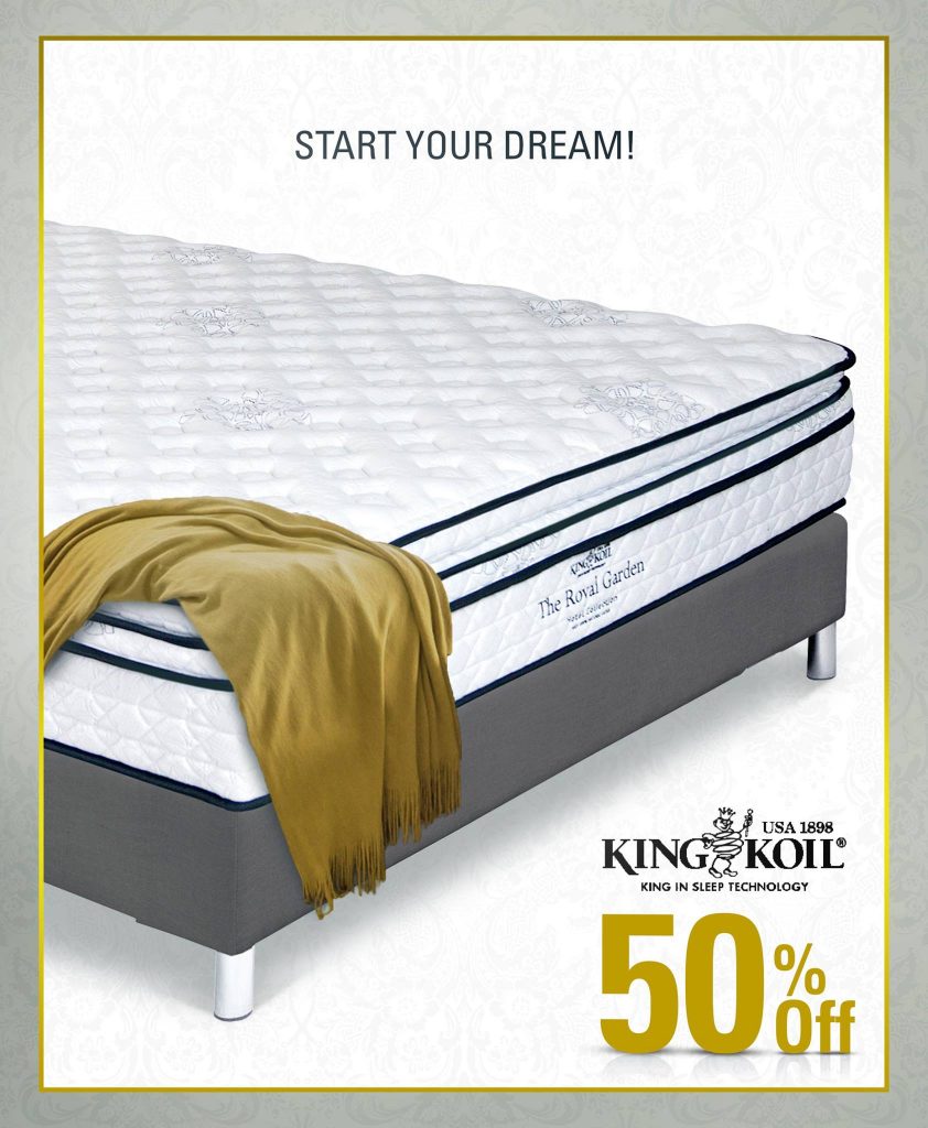 Divano Boutique Studio Singapore 50% Off King Koil Mattresses Promotion 29 Apr - 1 May 2017 | Why Not Deals