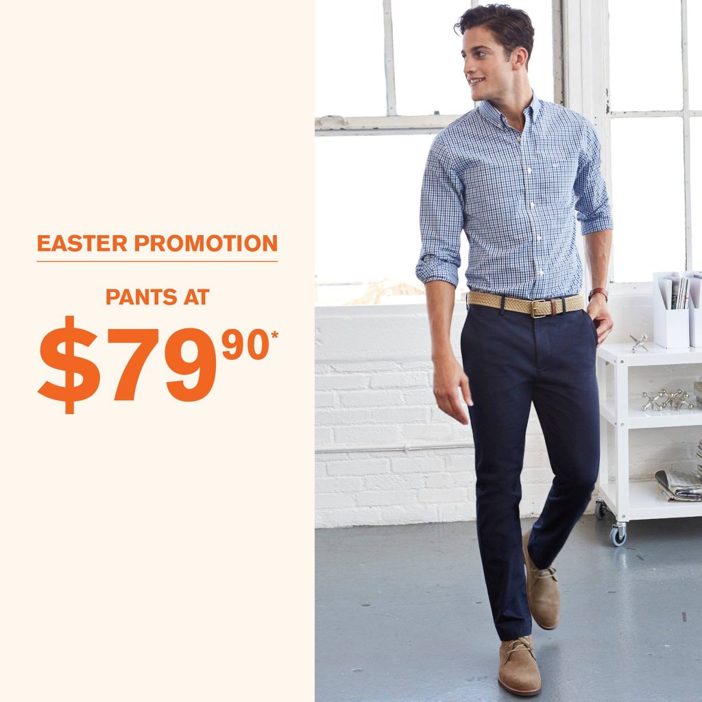 Dockers Singapore Pants at $79.90 at Raffles City, Suntec City & JEM Easter Promotion ends 17 Apr 2017 | Why Not Deals 1