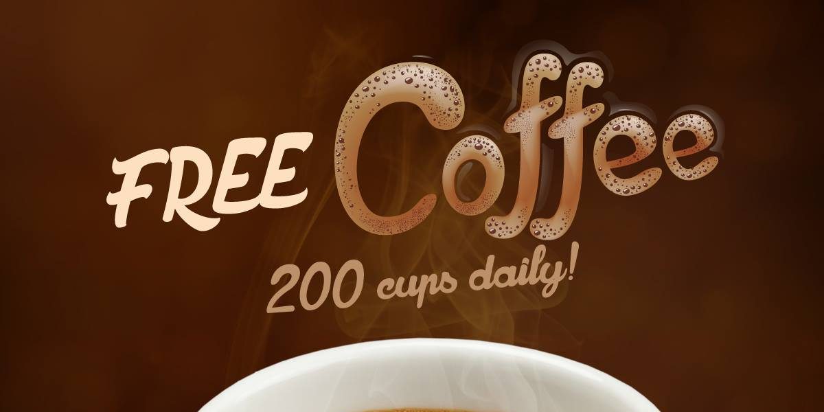 Food Republic Capitol Piazza 200 Cups of FREE Coffee Daily Promotion 2-3 May 2017