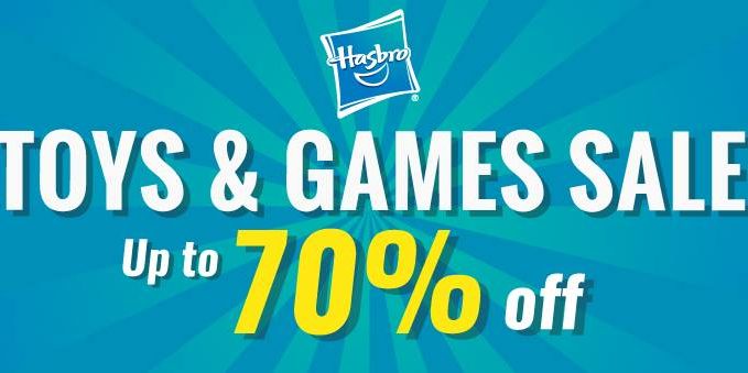 Hasbro Singapore Toys & Games Sale Promotion 14-16 Apr 2017