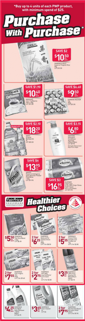 NTUC FairPrice Singapore Your Weekly Saver Promotion 27 Apr - 3 May 2017 | Why Not Deals