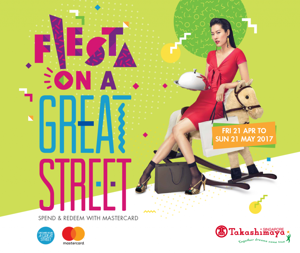 Takashimaya Shopping Fiesta Spend & Redeem with Mastercard Promotion 21 Apr - 21 May 2017 | Why Not Deals