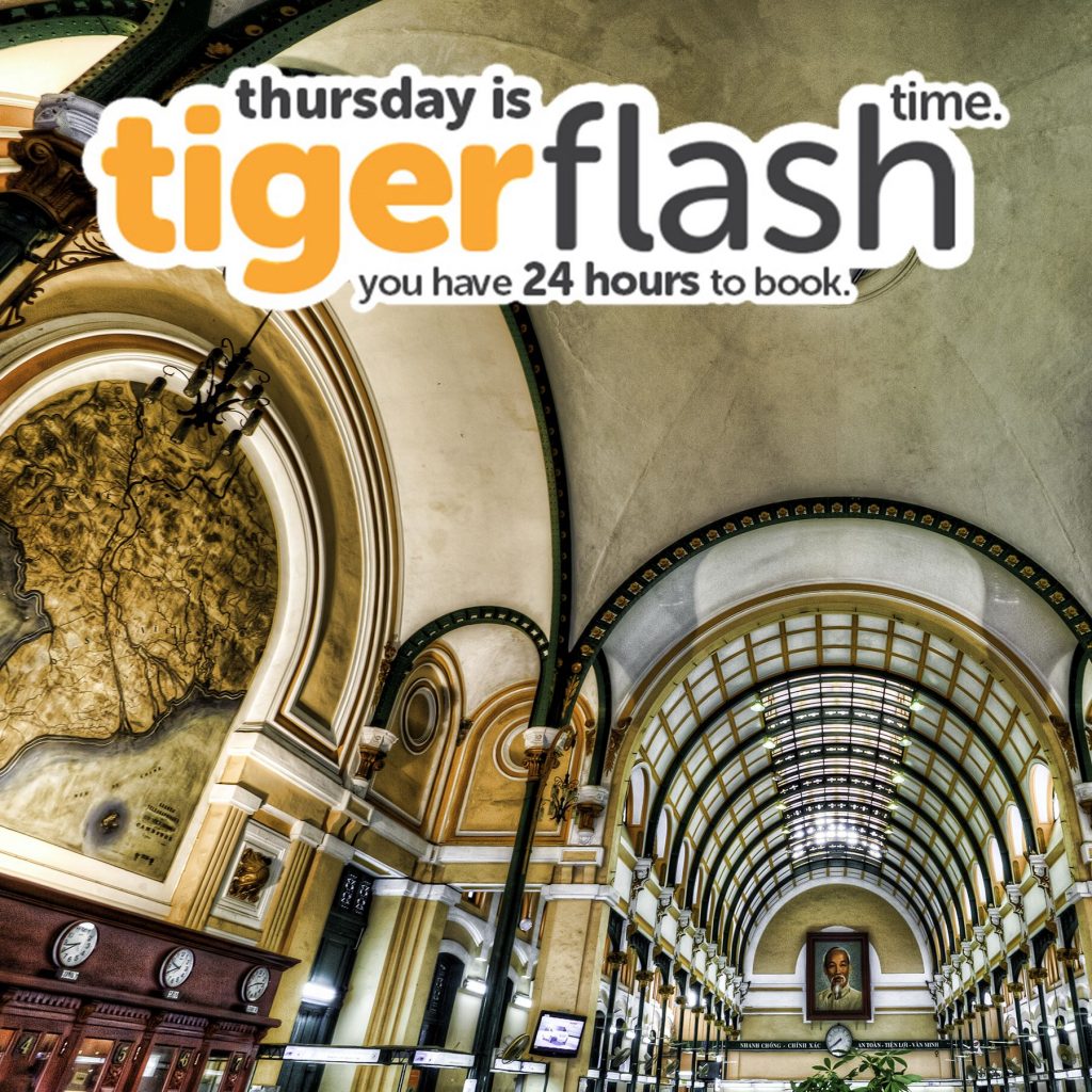 Tigerair Singapore Thursday Tiger Flash Sale Promotion 13-14 Apr 2017 | Why Not Deals