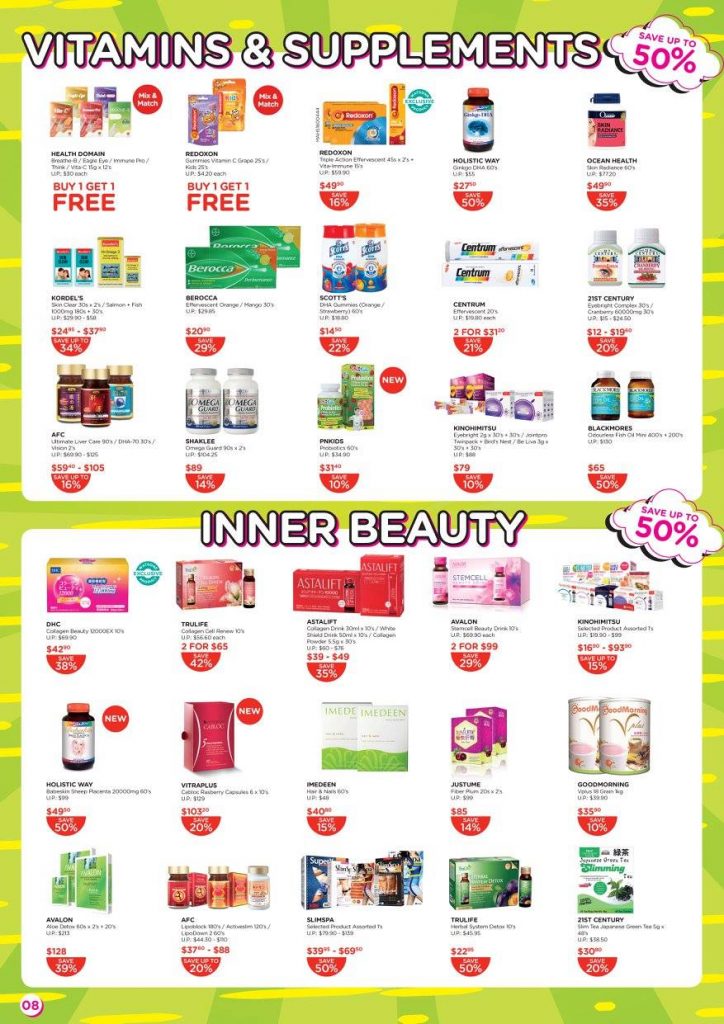 Watsons Singapore 2-Day Ultimate Sale Buy 1 Get 1 FREE & 70% Off Promotion 11-12 Apr 2017 | Why Not Deals 10