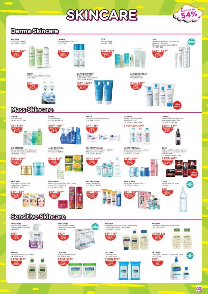 Watsons Singapore 2-Day Ultimate Sale Buy 1 Get 1 FREE & 70% Off Promotion 11-12 Apr 2017 | Why Not Deals 4
