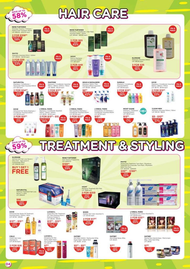Watsons Singapore 2-Day Ultimate Sale Buy 1 Get 1 FREE & 70% Off Promotion 11-12 Apr 2017 | Why Not Deals 6