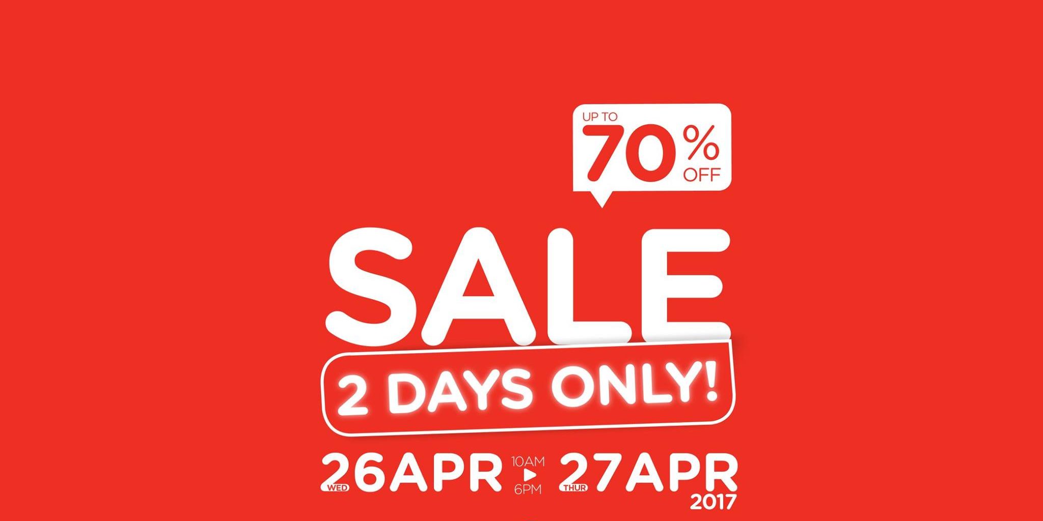 Watsons Singapore 2 Days Fuji Sale-rox Up to 70% Off Promotion 26-27 Apr 2017