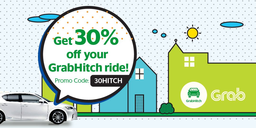 Why Not Enjoy 30% Off GrabHitch Rides Promotion from 18-23 Apr 2017