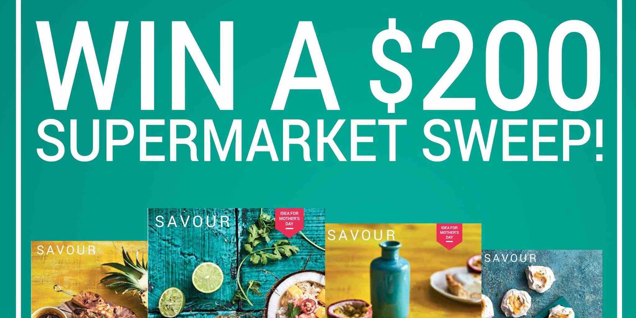 Cold Storage Singapore Win A $200 Supermarket Sweep Contest ends 30 Jun 2017