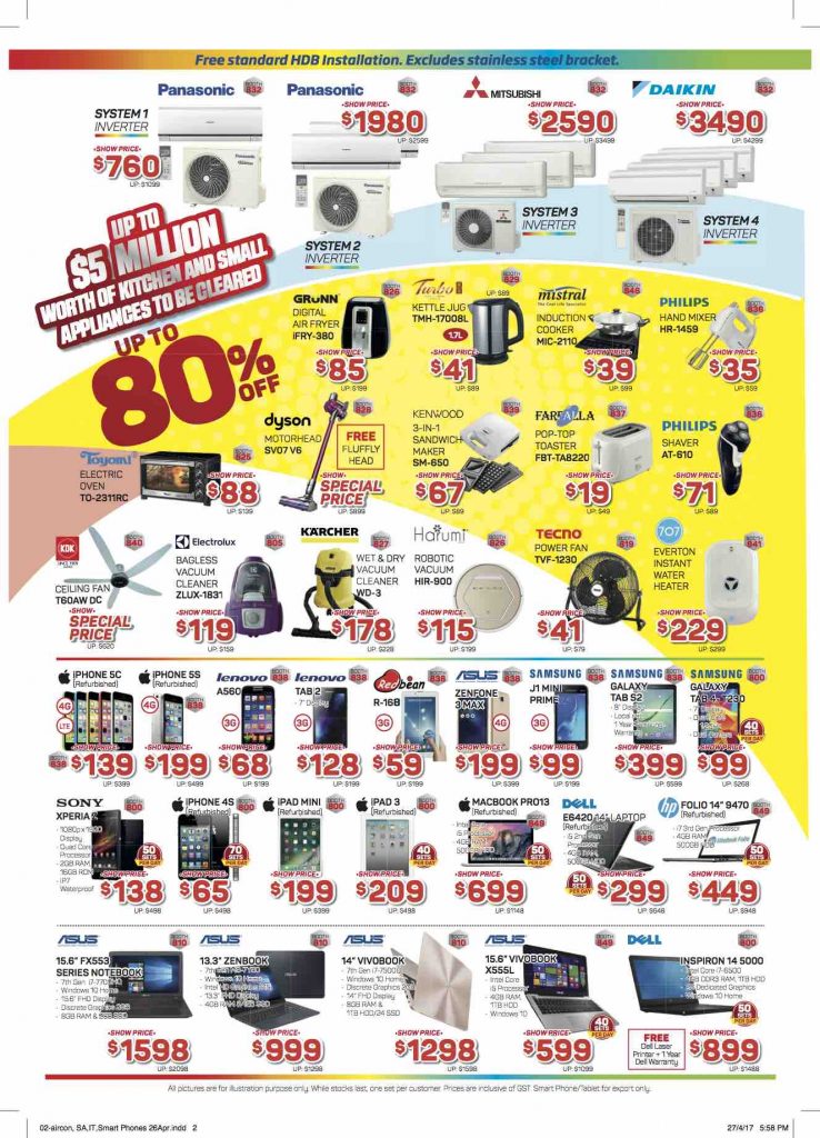 Consumer Electronics Expo 2017 Singapore Up to 80% Off Promotion 19-21 May 2017 | Why Not Deals 3