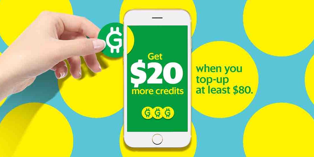 Grab Singapore Top-up $80 GrabPay Credits & Get $20 MORE Promotion 30-31 May 2017 (Selected Riders Only)