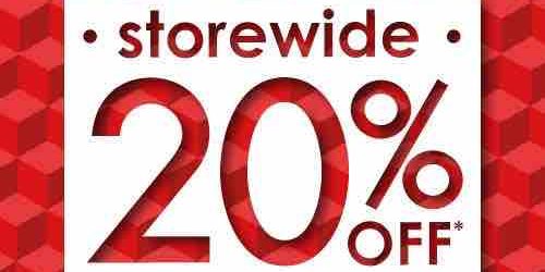 Guardian Singapore Storewide Sale Up to 20% Off Promotion 18-21 May 2017