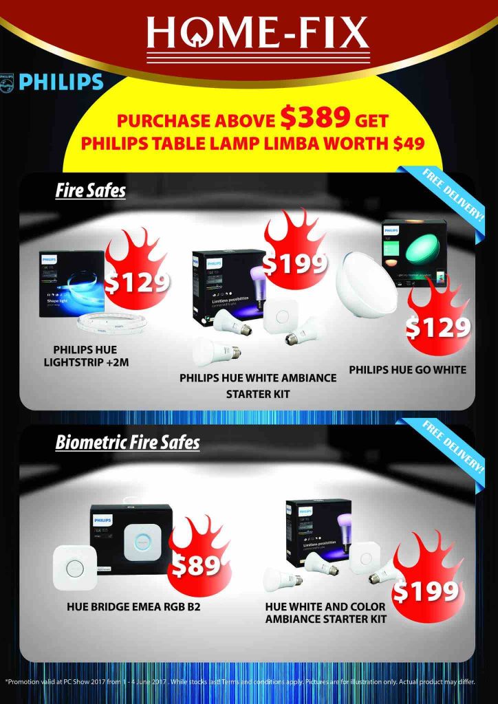 Home-Fix Singapore PC Show 2017 Up to 20% Off Promotion 1-4 Jun 2017 | Why Not Deals 2