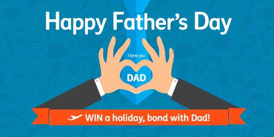 Jetstar Asia Singapore Share a Story Father’s Day Facebook Contest ends 11 Jun 2017