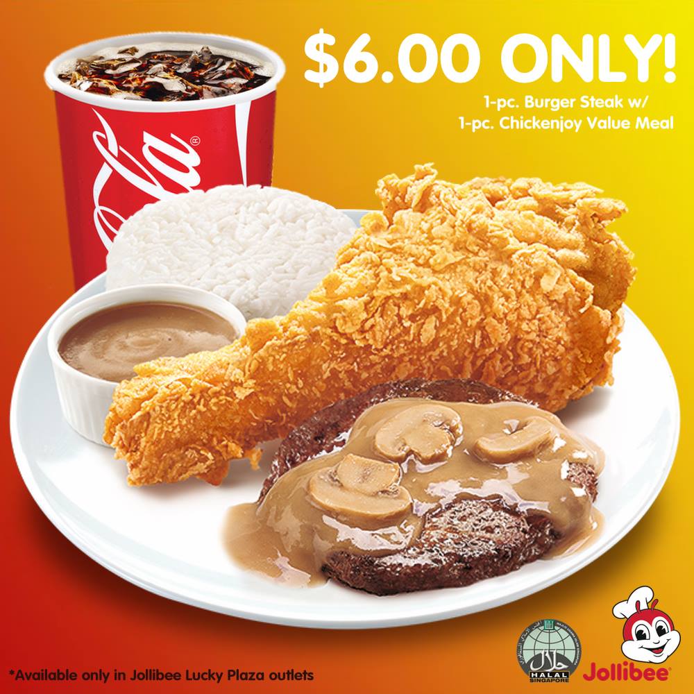 Jollibee Singapore Flash Coupons on Weekdays to Enjoy Promotion ends 31 May 2017 | Why Not Deals 4