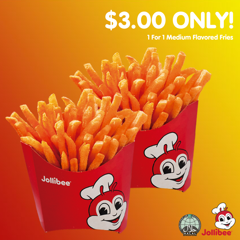Jollibee Singapore Flash Coupons on Weekdays to Enjoy Promotion ends 31 May 2017 | Why Not Deals