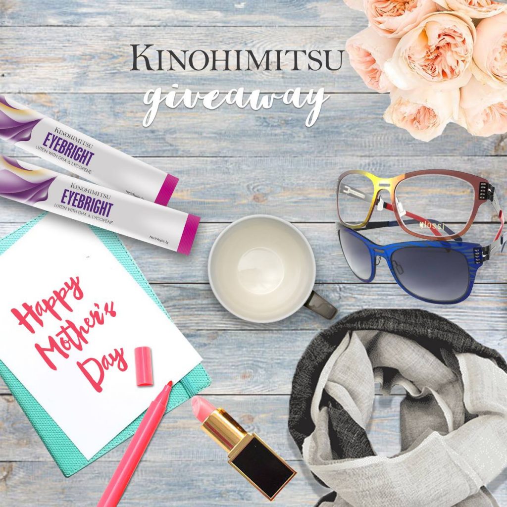 Kinohimitsu x Nanyang Optical Singapore Mother's Day Giveaway Contest ends 13 May 2017 | Why Not Deals