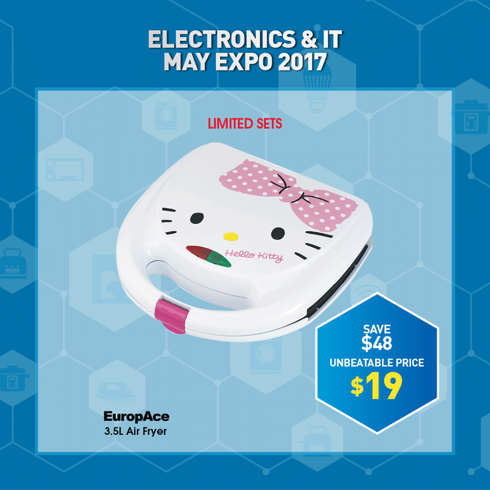 Megatex Singapore Electronics & IT May Expo Up to 85% Off Promotion 5-7 May 2017 | Why Not Deals