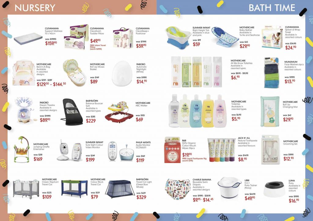 Mothercare Great Singapore Sale Up to 75% Off Promotion 17 May - 16 Jul 2017 | Why Not Deals