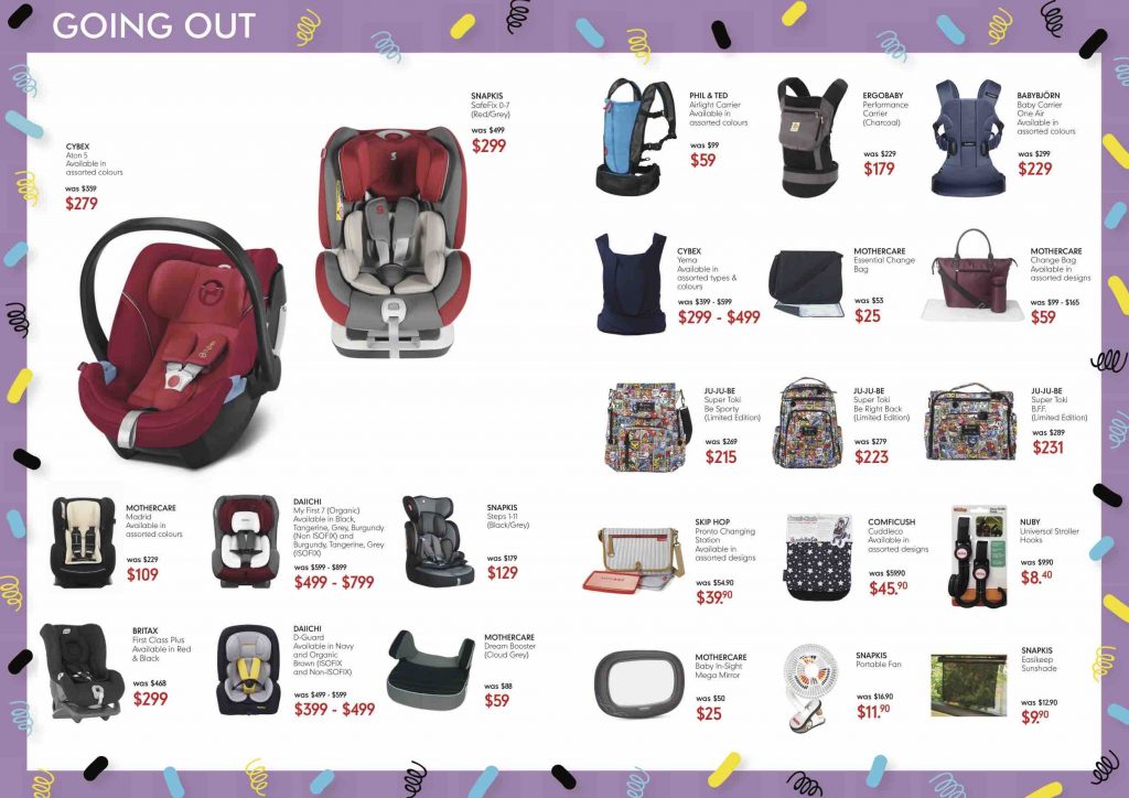 Mothercare Great Singapore Sale Up to 75% Off Promotion 17 May - 16 Jul 2017 | Why Not Deals 2