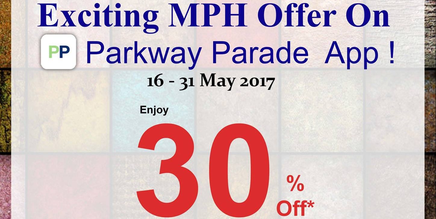 MPH Bookstores Singapore Exclusive 30% Off Featured Titles Promotion 16-31 May 2017