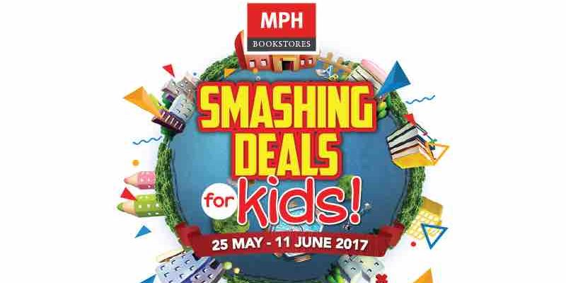 MPH Bookstores Singapore Smashing Deals for Kids Up to 50% Off Promotion ends 11 Jun 2017
