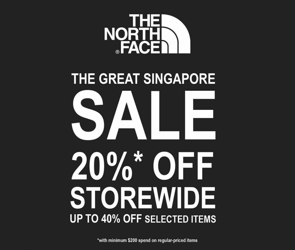 North Face Great Singapore Sale at ION Up to 40% Off Promotion ends 4 Jun 2017 | Why Not Deals
