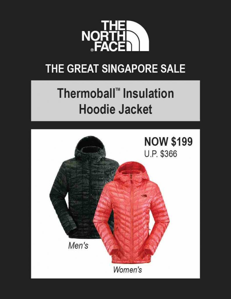 North Face Great Singapore Sale at ION Up to 40% Off Promotion ends 4 Jun 2017 | Why Not Deals 1