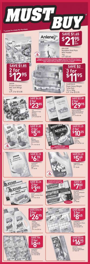 NTUC FairPrice Singapore Your Weekly Saver Promotion 4-10 May 2017 | Why Not Deals 2