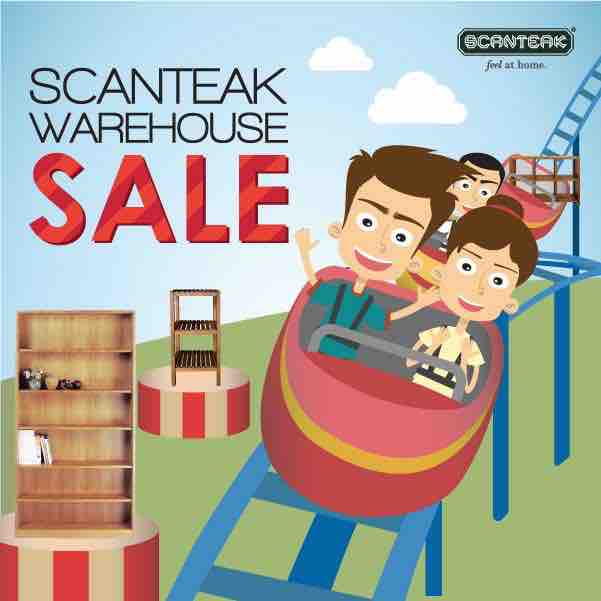 Scanteak Great Singapore Sale Warehouse Sale Up to 70% Off Promotion 2-4 Jun 2017 | Why Not Deals 1