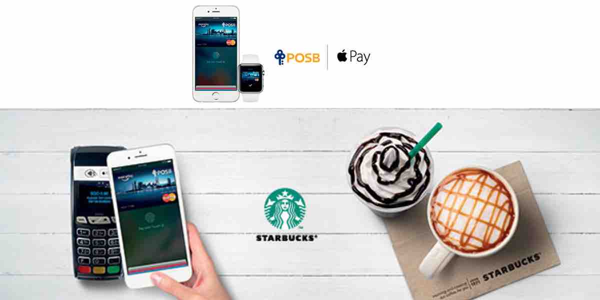 Starbucks Singapore Apple Pay 90 Cents Tall Drink Promotion 1-14 May 2017