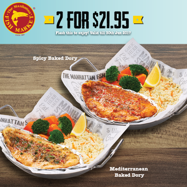 The Manhattan FISH MARKET Singapore E-Coupons Promotion ends 30 Jun 2017 | Why Not Deals 2