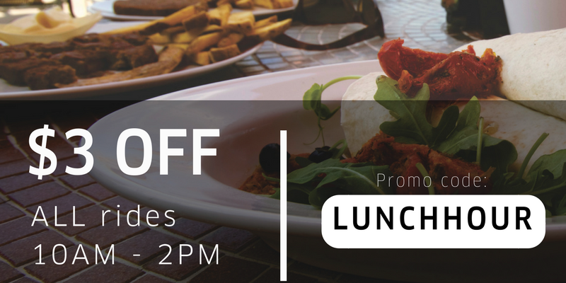 Uber Singapore $3 Off uberX & uberPOOL LUNCHHOUR Promo Code Extended ends 12 May 2017