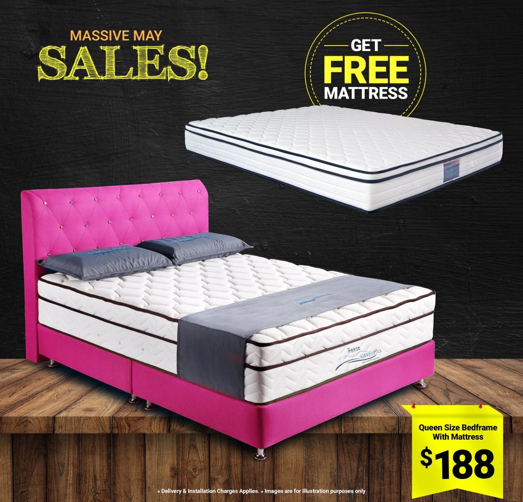 Warehouse 56 Singapore Mega Sale Up to 50% Off Mattresses Promotion 12-14 May 2017 | Why Not Deals 2
