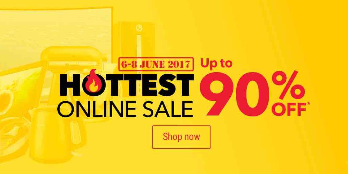 Courts Singapore Hottest Online Sale Up to 90% Off Promotion 6-8 Jun 2017