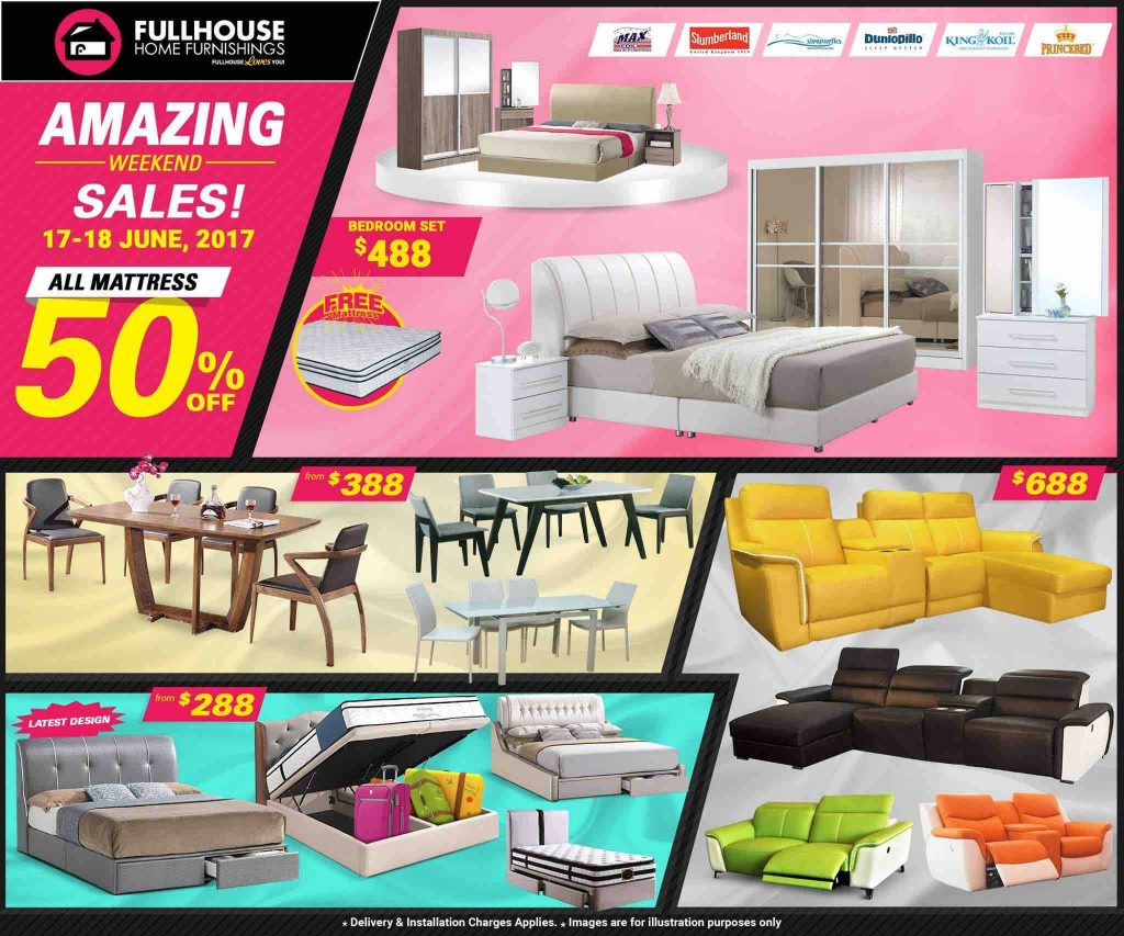 Fullhouse Grandeur SG Mid Year Sale Mattresses Up to 50% Off Promotion 17-18 Jun 2017 | Why Not Deals