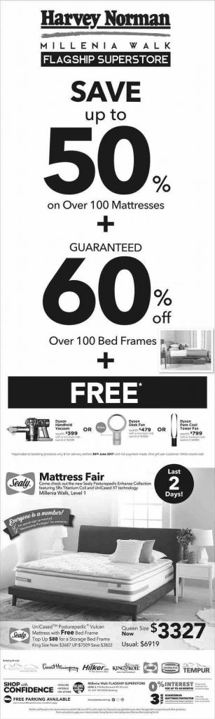 Harvey Norman Singapore Financial Year End Clearance Sale Promotion 10-16 Jun 2017 | Why Not Deals 2