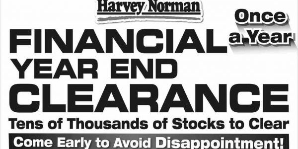 Harvey Norman Singapore Financial Year End Clearance Sale Promotion 10-16 Jun 2017