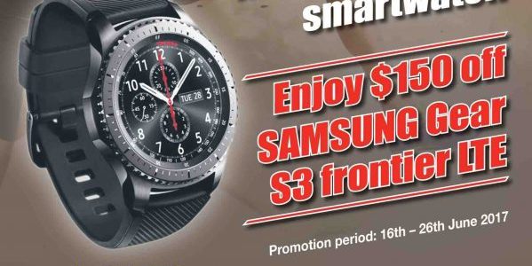 Harvey Norman Singapore Trade-In Used Smartwatch & Get $150 Off Promotion 16-26 Jun 2017