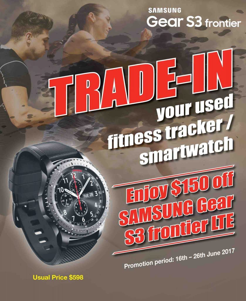 Harvey Norman Singapore Trade-In Used Smartwatch & Get $150 Off Promotion 16-26 Jun 2017 | Why Not Deals